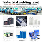 801D Spot Welder 12KW Farah Capacitor Energy Storage Spot Welder Machine Mobile Phone Battery Repair AC100~240V With Welding Pen