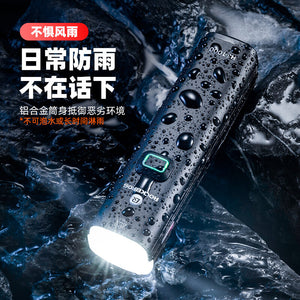 ROCKBROS Bicycle light headlight night riding glare flashlight USB charging mountain road bike riding equipment R3-1000