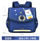 [Local Warehouse Stock Fast Delivery]  High quality New primary school students cartoon schoolbags boys and girls backpack Horizontal deign easy use and wash children's schoolbag for boy