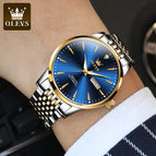 OLEVS watch for men automatic mechanical watch fashion simple waterproof men's watch quartz watch men 6635NL