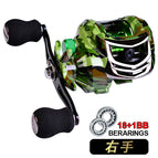 PROBEROS new metal water drop reel 18+1 axis fishing reel 7:2:1 sea fishing reel DW131