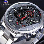 Forsining New Hot Selling Waterproof Multifunctional Mechanical Watch Men's Fashion Automatic Mechanical men Watch SLZe168