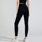 New Lycra Yoga Pants Women Running Exercise Yoga Clothes High Waist Hip Lift Slim Fit Fitness Pants GD0002