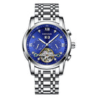 KIMSDUN men's watch diamond tourbillon hollow automatic mechanical watch men's watch waterproof men casual watch K-1895A