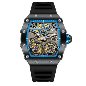 ONOLA ON6829 Watch For Men Fashion Wristwatch Automatic Square Hollow Casual Luxury Waterproof Mechanic Watches