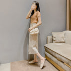 Slippers women's summer 2022 new half drag women's shoes fashion lazy flat shoes women 112-9