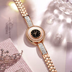 Women watch New quicksand rose gold diamond watch ladies fashion trend quartz watch 055