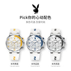 PLAYBOY 3036 Hot selling male watch Fashion multi-function sports watch Student quartz watch Men's watches gifts for fanther