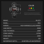 Men's watch Simple quartz men's watch student watch trend junior high school student watch male waterproof watch S911