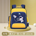 Astronaut primary school schoolbag new 1-6 grade cartoon lightening children's schoolbag printing  schoolbag
