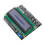 Keypad Shield Blue Backlight For Robot LCD 1602 Board Geekcreit for Arduinno - products that work with official Arduinno boards