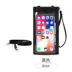 Touch screen mobile phone bag women's mini bag all-match small fresh shoulder messenger bag long wallet QB315