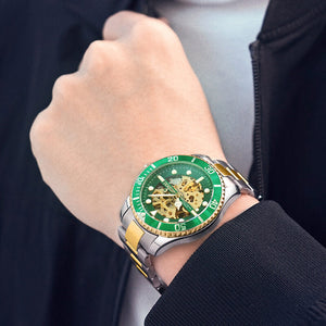 CHENXI Water Ghost Explosive Skeleton Automatic Mechanical Watch Fashion Waterproof Men's Watch Mechanical Watch CX-8805B
