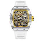 ONOLA ON6829 Watch For Men Fashion Wristwatch Automatic Square Hollow Casual Luxury Waterproof Mechanic Watches