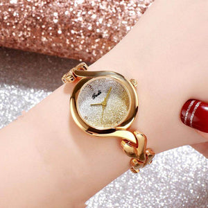 GEDI 3015 Fashion Casual Watch Hot Sale WomenElegant Luxury Stainless Steel Waterproof Ladies Analog Quartz Wristwatch