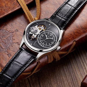 MEGIR Men's Watch Waterproof Skeleton Fashion Trend Men's Watch Explosive Watch Quartz Men's Watch 2017G