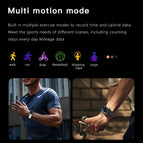 NORTH EDGE  2023 NEW SurfaceScreen Blood Glucose Smartwatch Bluetooth Call Temperature Blood Oxygen Sleep Monitoring ECG+PPG Sports Calculator Smart Watch
