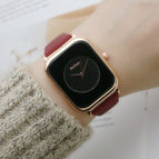 Men's and women fashion watch red net silicone quartz student's lady casual watch 201