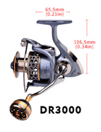 New fishing wheels all-metal wire cup fishing wheels Luya spinning wheel sea rod wheel fishing line wheel anchor fish far-casting wheel