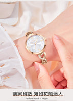 New Waterproof Ladies Watch Quartz Watch Schoolgirl Simple Bracelet Watch K-8098L