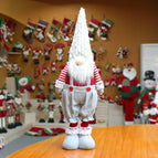 Christmas decorations gnome faceless doll sitting window forest goblin doll shop home Christmas decorations gift