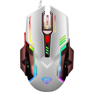 Emperor Leopard G402 Hot Wheels wired luminous gaming mouse