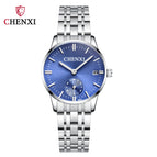 CHENXI Hot Fashion Couple Watch 060A Small Three-Pin Dial Calendar Women's waterproof Wrist Casual Watch CX-060A