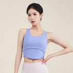 Yoga Clothes Vest Women's Summer with Chest Pad Tight-Fitting Training Sports and Fitness Running Top ENY187