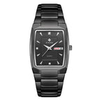 WWOOR New 8837 Men's Watch Business Fashion Men's Watch Quartz Waterproof Square Men's Watch