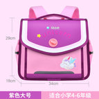 New primary school students horizontal schoolbag male 6-12 years old flip student schoolbag cartoon cute boys and girls backpack