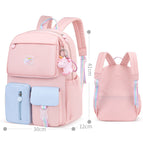 School Bag Rainbow Preschool Backpack Waterproof School Backpack Small Child Book Bag for Teenage Girls Gift