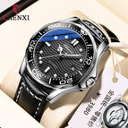 Chenxi mechanical watch men's watch automatic calendar luminous waterproof fashion high-end business men's watch CX-8817
