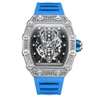 ONOLA ON3826 Watch for men Diamond New Top-Selling Fashion Waterproof Quartz Men's Watch Silicone Sports Men's Watch D