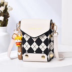 2022 new niche design mobile phone bag messenger bag women fashion one shoulder retro small square bag mini mobile phone bag 3987