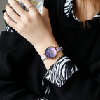 Women's Watch Gradient Starry French Light Luxury Minority Watch Temperament Small Green Watch Simple Women's Watch