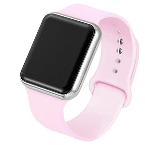 Sukan Digital Jam Tangan Kanak-Kanak Persegi Led Jam Tangan Silikon Elektronik Jam Tangan Jam Tangan Jam Tangan Jam Tangan Hadiah Jam