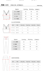 2023 Yoga Exercise Suit Women's Summer Underwear Bra Black and White Plaid Hip Lifting Tights Two-Piece Set TZ-210325