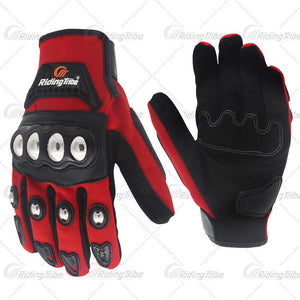Riding Tribe Motorbike Gloves Anti-Fall Anti-Slip Racing Gloves Breathable Protective Touch Screen Gloves MCS-29B