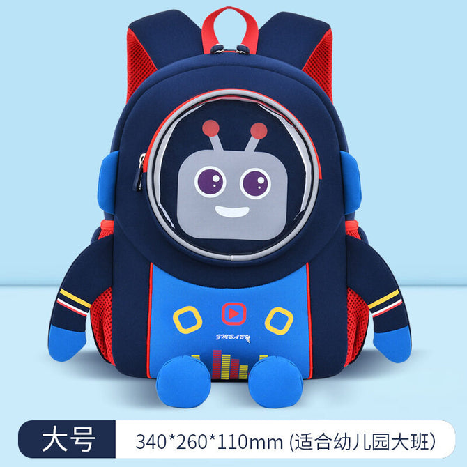New Kindergarten Cartoon Schoolbag waterproof Lightweight Mini Backpack 2-6 Years Old Children's Bag
