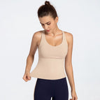 Women's Sports Vest quick drying breathable running dancing yoga Top Y26s6792