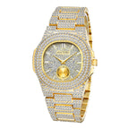 Pintime Wrist Watch Starry Sky Fashion Rhinestone Watch Luxury Diamond Watch men and women Watch 2548G