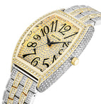 Pintime Watch Men's Fashion Trend Diamond Watch quartz casual men's watch 2851