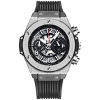 New Arrival KIMSDUN 523B ｍen's watch Men's watch Sport silicone Fashion calendar Quartz watches for men