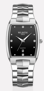 WLISTH watch fashion couple watch square watch men's luminous quartz watch women's watch S966