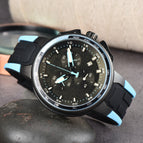 2023 New men watch Hot Sale Three-Pin Fashion Casual Men's Tape calendar casual Watch 45613