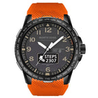 North edge Outdoor intelligent sports watch waterproof heart rate multi-function meter step dual display touch screen men's watch FLOAT