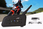 Original Vnetphone v6 V6-1200m Motorcycle Helmet Intercom Bluetooth Interphone waterproof 830Mah Waterproof