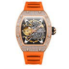 ONOLA ON3838D 2023 New  Men watch Automatic Mechanical Watch Men's Silicone Band Fashion Waterproof men's business casual watch