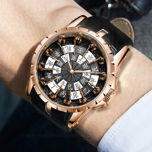 ONOLA ON3809B Best-Seller on Douyin Classic Men's Quartz Watch Waterproof Fashion Personality Trend Hot Sale Famous Watch Men