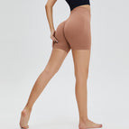Seamless Yoga Shorts Women's Three-Point High Waist Sports Pants Quick-Drying Fitness Yoga shorts MS0111